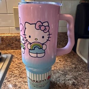 Hello Kitty Blue and pink Stainless Steel Tumbler